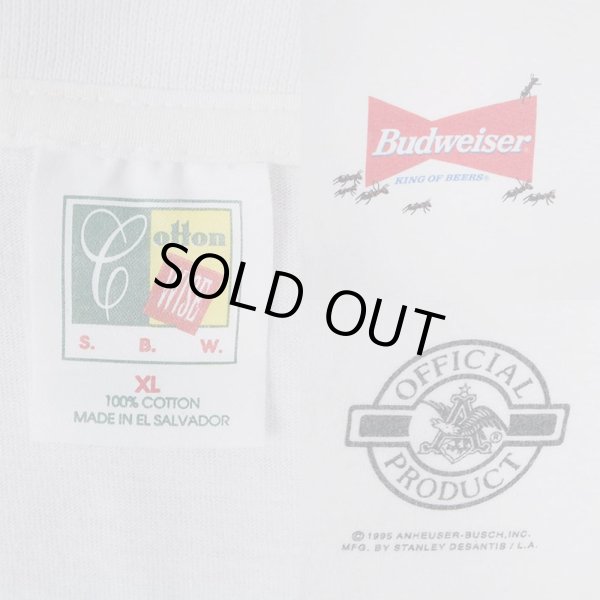 画像3: 90's Budweiser 両面プリント Tシャツ (3)
