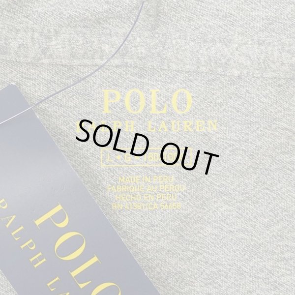 画像2: 00's Polo Ralph Lauren L/S フーディーカットソー "DEADSTOCK" (2)