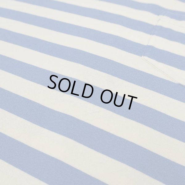 画像4: 00's Polo Ralph Lauren ボーダー柄 ポケットTシャツ (4)