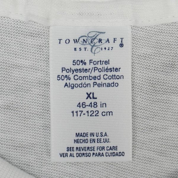 90's TOWNCRAFT ブランクTシャツ 