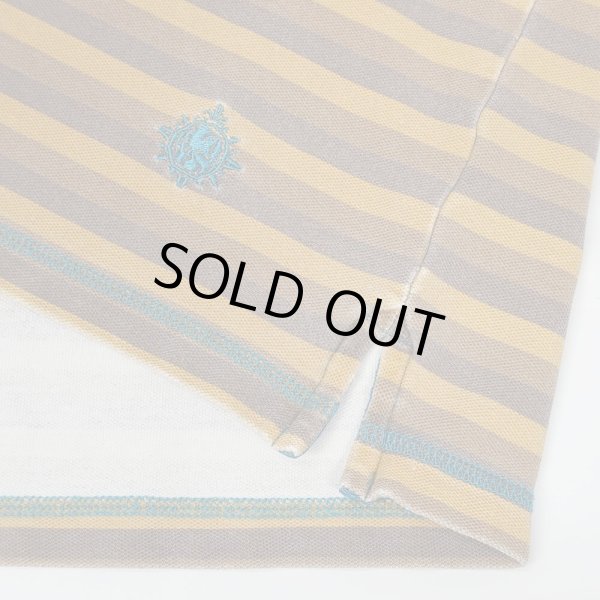 画像3: 00's THE TERRITORY AHEAD マルチボーダー柄 フーディーカットソー (3)