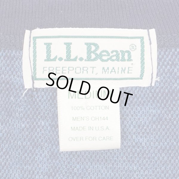 画像2: 90's L.L.Bean ヘンリーネック カットソー "MADE IN USA" (2)