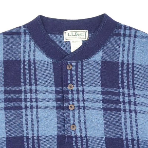 画像3: 90's L.L.Bean ヘンリーネック サーマル カットソー "MADE IN USA" (3)