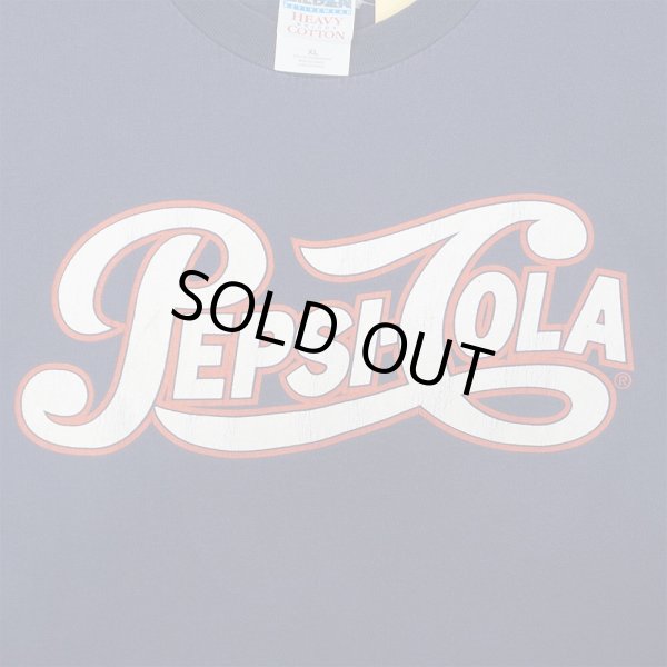 画像3: Late 90's PEPSI COLA ロゴプリントTシャツ (3)