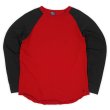 画像1: 90's Polo Ralph Lauren L/S ラグランTシャツ (1)