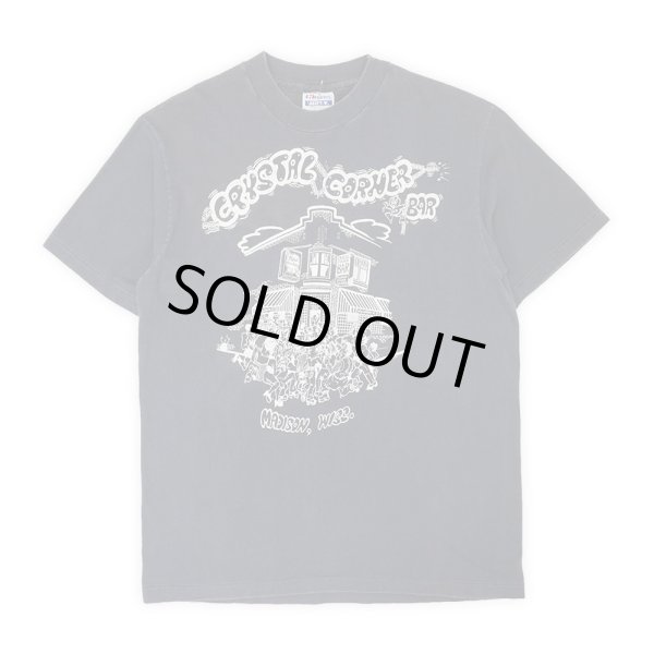 画像1: 80-90's CRYSTAL CORNER BAR 両面プリントTシャツ "MADE IN USA" (1)