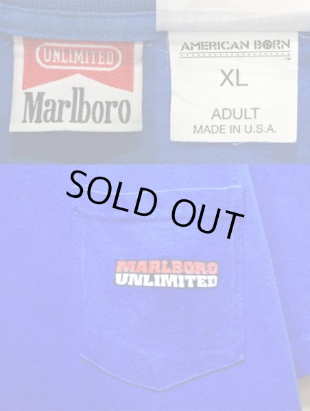 画像4: 90's Marlboro UNLIMITED ポケットTシャツ “MADE IN USA” (4)