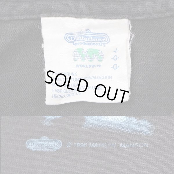 画像3: 90's MARILYN MANSON バンドTシャツ "MADE IN USA" (3)