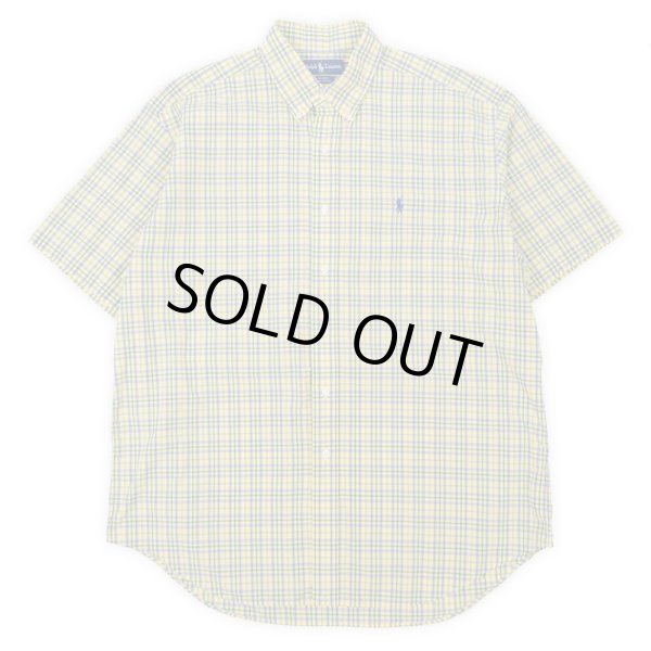 画像1: 90's Polo Ralph Lauren S/S ボタンダウンシャツ “BLAKE” (1)