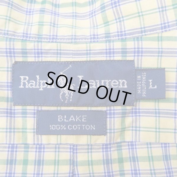 画像3: 90's Polo Ralph Lauren S/S ボタンダウンシャツ “BLAKE” (3)