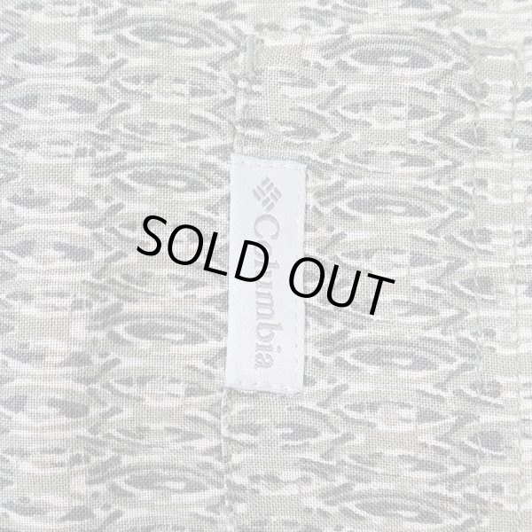 画像4: 00's Columbia 総柄 S/S ボックスシャツ "OLIVE" (4)