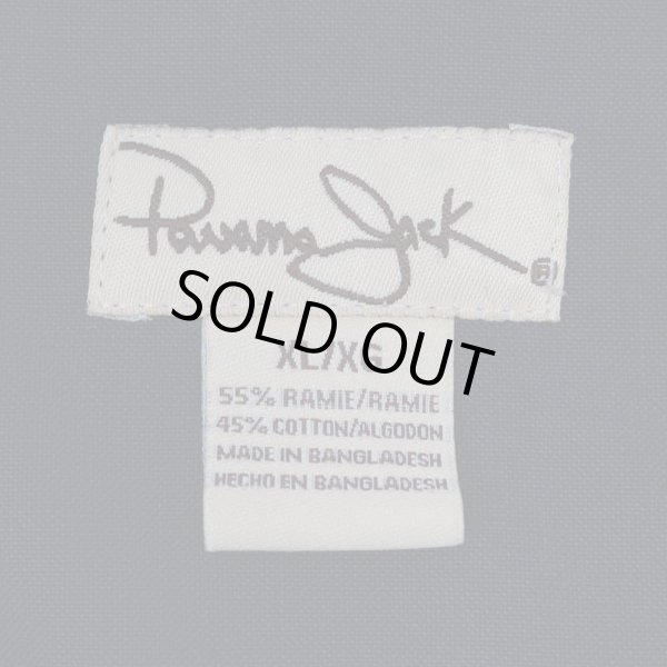 画像2: 00's Panama Jack S/S オープンカラーシャツ "BLACK" (2)