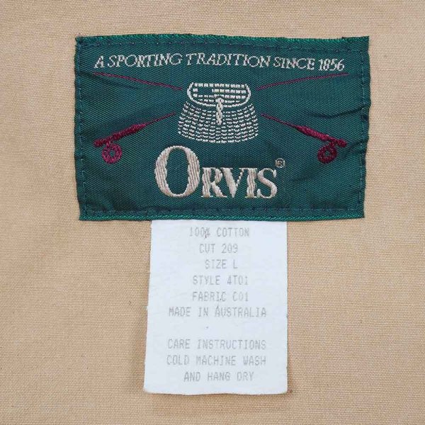 画像3: 90's ORVIS ハンティングシャツ (3)