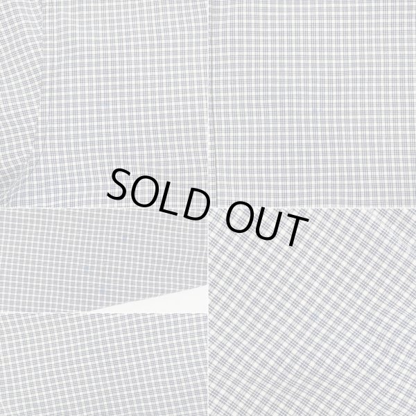 画像4: 90-00's KHAKI'S by ARROW ボタンダウンシャツ "BIG OXFORD / Navy×Ivory Plaid" (4)