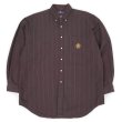 画像1: Early 90's Polo Ralph Lauren マルチストライプ柄 ボタンダウンシャツ (1)