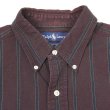 画像4: Early 90's Polo Ralph Lauren マルチストライプ柄 ボタンダウンシャツ (4)