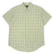 画像1: 00's GRANT THOMAS S/S シアサッカー ボタンダウンシャツ (1)