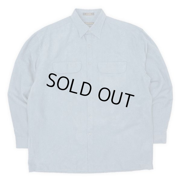 画像1: 00's VAN HEUSEN フェイクスウェードシャツ (1)