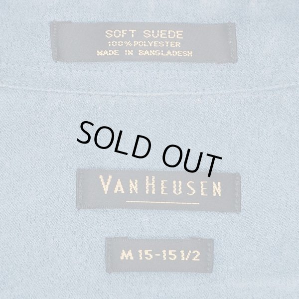 画像2: 00's VAN HEUSEN フェイクスウェードシャツ (2)
