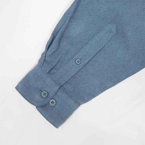 画像3: 00's VAN HEUSEN フェイクスウェードシャツ (3)