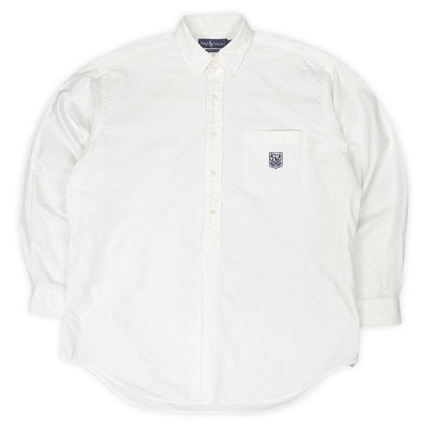 画像1: Early 90's Polo Ralph Lauren プルオーバー ボタンダウンシャツ (1)