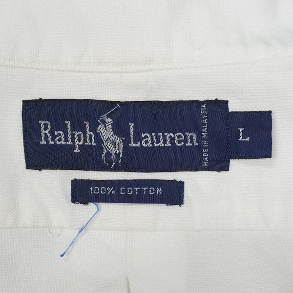 画像2: Early 90's Polo Ralph Lauren プルオーバー ボタンダウンシャツ (2)