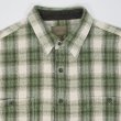 画像3: Late 90's ST JOHN'S BAY ヘビーネルシャツ "Green Omble Plaid" (3)