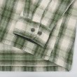 画像4: Late 90's ST JOHN'S BAY ヘビーネルシャツ "Green Omble Plaid" (4)
