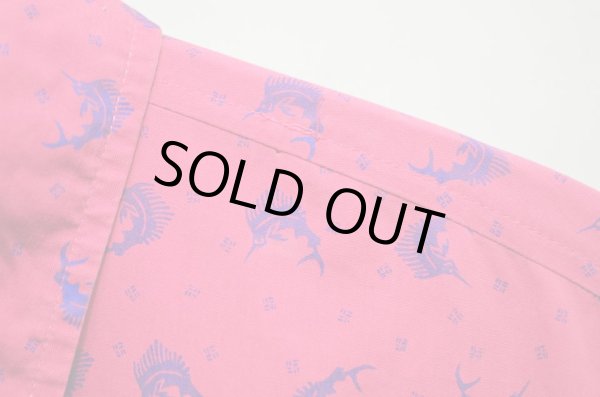 画像4: 02's OLD Columbia S/S 総柄シャツ (4)