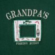 画像2: 90's GRANDPA'S FISHING BUDDY ロゴ刺繍 スウェット (2)
