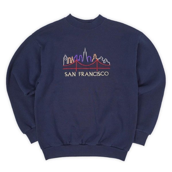 画像1: Late 90's SAN FRANCISCO スーベニアスウェット (1)