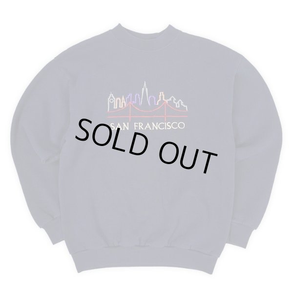画像1: Late 90's SAN FRANCISCO スーベニアスウェット (1)