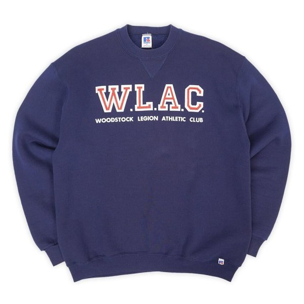 画像1: 80's RUSSELL プリントスウェット "MADE IN USA" (1)