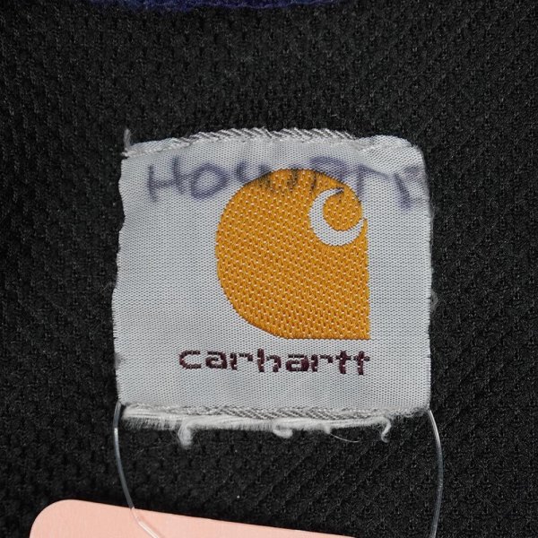 画像2: Early 00's Carhartt サーマルライナー スウェット "FADE NAVY" (2)