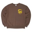 画像1: 00's UPS ロゴプリントスウェット (1)