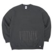 画像1: 90's RUSSELL カレッジプリントスウェット "MADE IN USA / BLACK" (1)