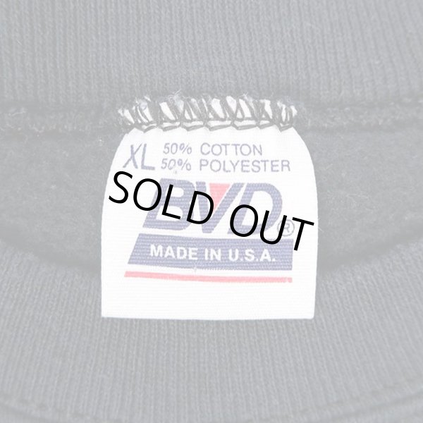 画像2: 90's BVD スウェットシャツ "BLACK / MADE IN USA" (2)