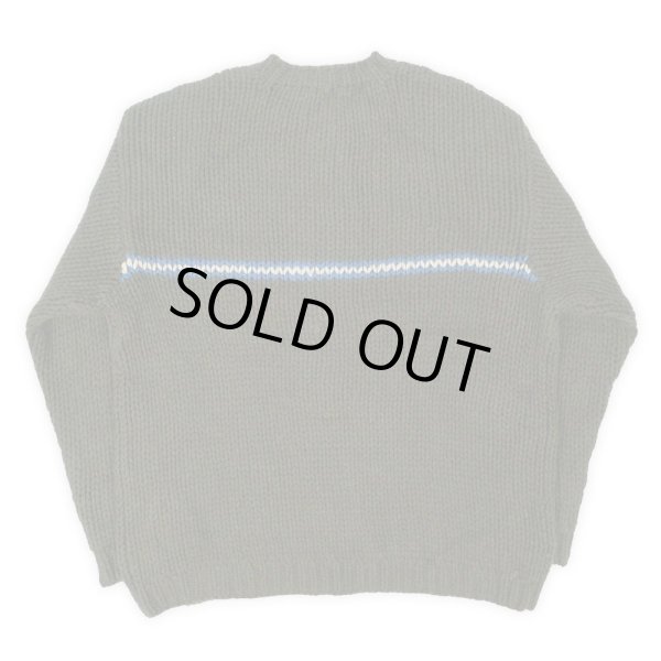 画像2: 00's J.CREW ローゲージ ウールニット "HAND KNIT" (2)