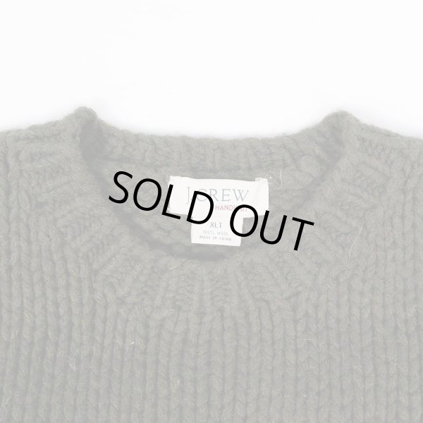 画像4: 00's J.CREW ローゲージ ウールニット "HAND KNIT" (4)