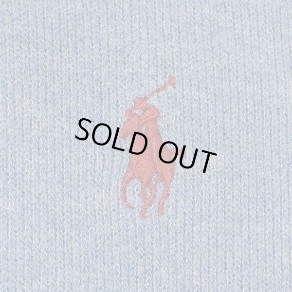 画像3: 00's Polo Ralph Lauren ハーフジップ コットンニット (3)