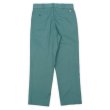 画像2: 90's Dickies 874 ワークパンツ "MADE IN USA / LINCOLN GREEN / DEADSTOCK" (2)