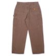 画像2: 00's Carhartt ダックペインターパンツ “BROWN” (2)