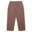 画像2: 00's Carhartt ダックペインターパンツ “BROWN” (2)