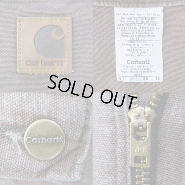 画像3: 00's Carhartt ダックペインターパンツ “BROWN” (3)