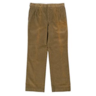 80's Lee 1タックコーデュロイパンツ 未使用品 オリーブ 27.5インチ 80´s Lee 1タックコーデュロイパンツ 未使用品 オリーブ 27.5インチ