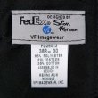 画像3: 90's FedEX リフレクター付き ワークパンツ "DEADSTOCK" (3)