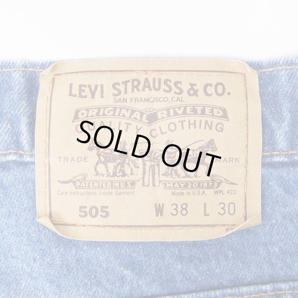 画像3: 90's Levi's 505 デニムパンツ “実寸W36 L30 / MADE IN USA” (3)