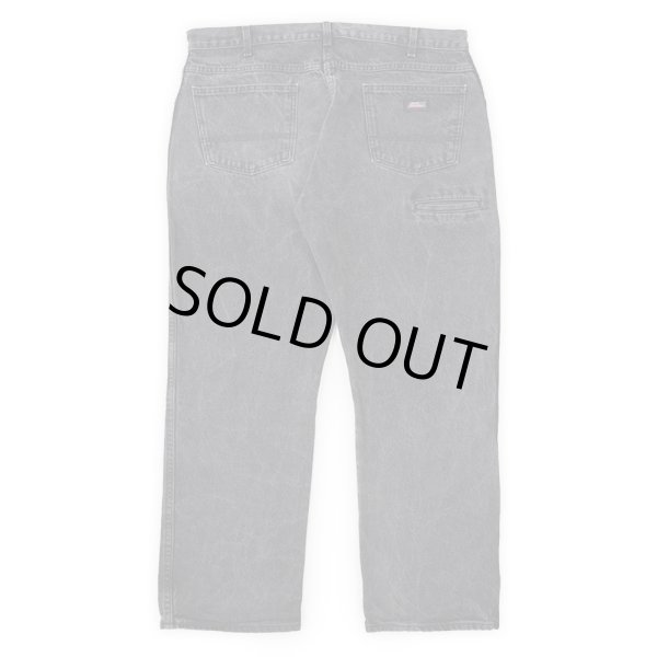 画像2: 00's Dickies ブラックデニムワークパンツ "Ｗ38 L30" (2)