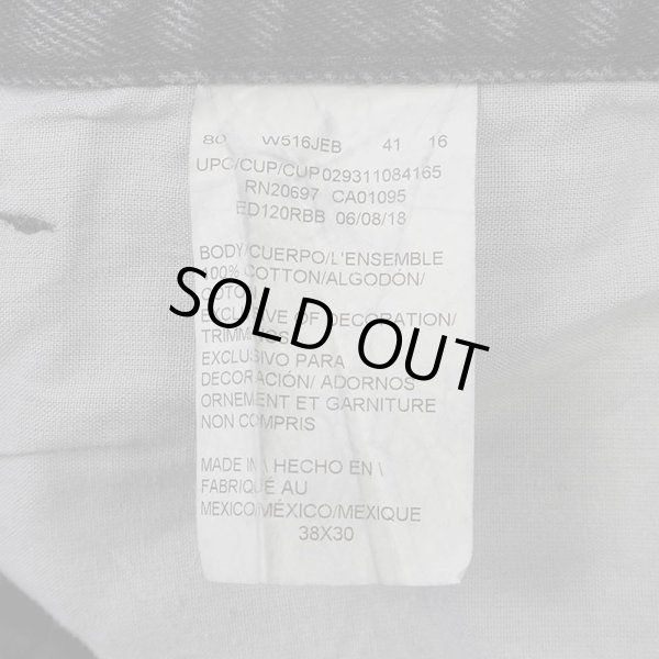 画像3: 00's Dickies ブラックデニムワークパンツ "Ｗ38 L30" (3)