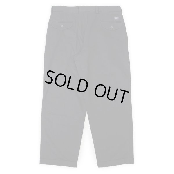 画像2: 00's DOCKERS 2タック チノトラウザー "BLACK / W34 L30" (2)